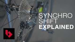 Shimano Di2 Synchro Shifting Explained [upl. by Brathwaite]