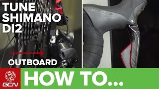 How To Tune Shimano Di2 Groupsets – Adjust Electronic Shifting [upl. by Abbotson]