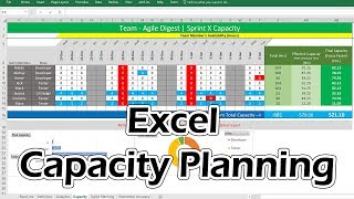 Excel Capacity Planner [upl. by Tisbee313]