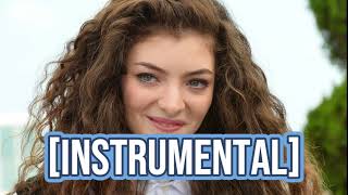 Lorde  Supercut Instrumental [upl. by Nithsa]