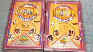 199192 Upper Deck Basketball 🏀 Opening Jordan Cards [upl. by Asilet]