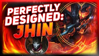 Dark Cosmic Jhin Skin Spotlight  League of Legends [upl. by Aekin]