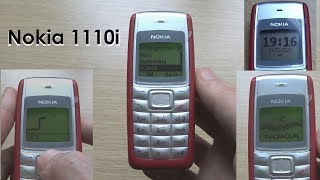 Nokia 1110i  Review amp Original Ringtones [upl. by Reggis]