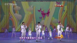 2010央視春晚  小虎隊再聚首 愛蝴蝶飛阿青蘋果樂園組曲 高清版 [upl. by Ylrebmit]