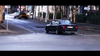 The Notorious BIG amp 2Pac  Sideways  BMW E34 M5 Illegal Drift Giorgi Tevzadze [upl. by Oralie]