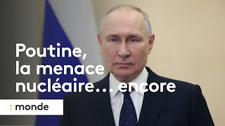 Poutine la menace nucléaire encore [upl. by Ennovahc]