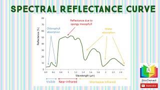 REMOTE SENSING  SPECTRAL REFLECTANCE CURVE [upl. by Balling515]