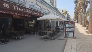 Las Americas Tenerife Columbus Aparthotel Morning Walk Paddy OKellys The Chieftain Tigotan Hotel [upl. by Geldens]