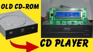 Make a CD Player From Old CDrom [upl. by Annayd]