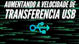 Como Aumentar a Velocidade de Transferência USB [upl. by Gnal264]