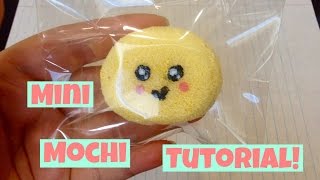 Homemade Squishy Tutorial Mini MochiU [upl. by Hoisch953]