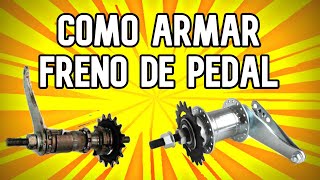 Como armar el freno contra pedal [upl. by Refinnaj]