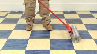 Marmoleum Tile Installation Video [upl. by Fagin]