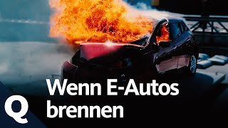 Wie gefährlich ist die Batterie im Elektroauto  Quarks [upl. by Naesyar]