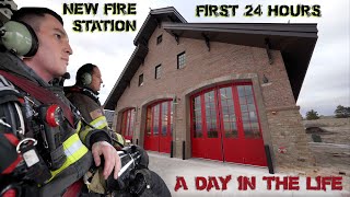 First 24 Hours in a New Fire Station  A Day in the Life [upl. by Cornell]