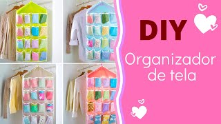 Como hacer un organizador de tela 💖 Margari [upl. by Llertniuq]