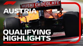 2020 Austrian Grand Prix Qualifying Highlights [upl. by Aicenra156]