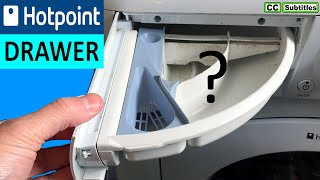 Hotpoint Aquarius Washing Machine Detergent Drawer Compartments amp What goes Where [upl. by Adnoluy]