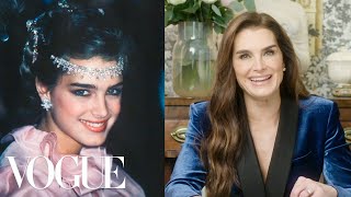 Brooke Shields Breaks Down 12 Looks From 1978 to Now  Life in Looks  Vogue [upl. by Aknaib]