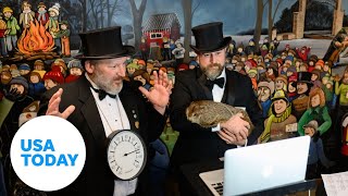 135th Groundhog Day celebration  USA Today [upl. by Ramyaj]