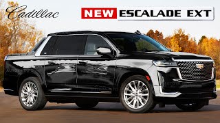 2022 Cadillac Escalade EXT Sport rendered As New Luxury Truck based on 2021 Platinum Model [upl. by Nessa]