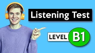 B1 Listening Test  English Listening Test [upl. by Owiat]