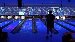 Bowling at Brunswick Zone August 2015 Pt 1 [upl. by Anaert]