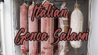 Italian Genoa Salami Step by Step Instructions [upl. by Otreblif509]