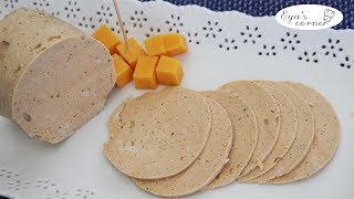 Homemade Chicken Salami  easy and healthy [upl. by Ellennad]