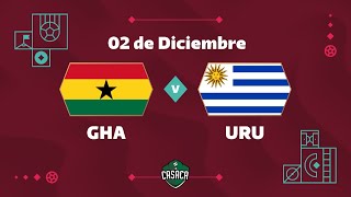 🚨 GHANA VS URUGUAY EN VIVO MUNDIAL QATAR 2022 [upl. by Lleuqram]