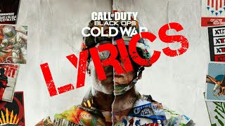 quotCold Warquot  Call of Duty® Cold War Main Theme Lyrics [upl. by Ardied]