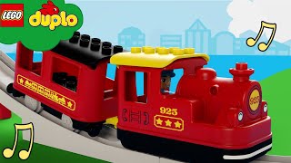 All Aboard the Train Song  LEGO DUPLO Nursery Rhymes  Cartoons and Kids Songs [upl. by Nizam715]