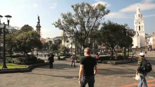 The streets of Quito Ecuador [upl. by Aerdnas]