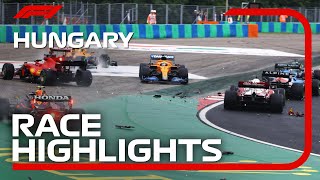 Race Highlights  2021 Hungarian Grand Prix [upl. by Burck]