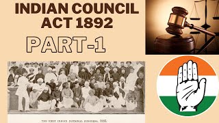 Indian council act 1892Indian PolityModern HistoryUPSCState PCSSSC ctet youtube learning [upl. by Filippa]