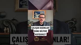 Çalışan Kadın Nasıl Nafaka Alır [upl. by Ylla]