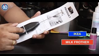 IKEA MILK FROTHER Review amp Battery Installation [upl. by Agostino]