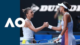 Simona Halep vs Garbiñe Muguruza  Extended Highlights SF  Australian Open 2020 [upl. by Ellord]