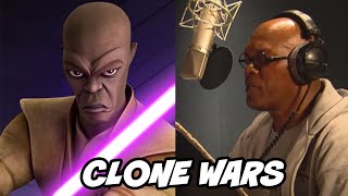 Clone Wars Voice Actors Acting Their Lines [upl. by Yarrum]