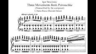 Stravinsky Three Movements from Petrushka Won Kim Ullman [upl. by Enirehtak778]