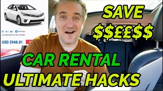 Unlock Savings ULTIMATE Car Rental Tips for HALF PRICE Deals in the USA amp UK [upl. by Ellednek]