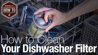 How To Clean Your Dishwasher Filter [upl. by Azal]