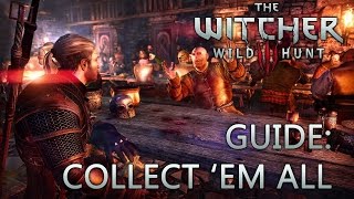 Witcher 3 Collect em all Guide [upl. by Ennaehr]