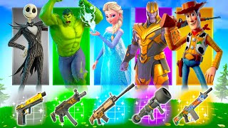 The RANDOM DISNEY Skin Challenge [upl. by Vasiliu]