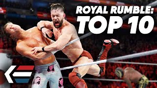 10 Greatest Royal Rumble Matches in WWE History  WrestleTalk [upl. by Tollman140]