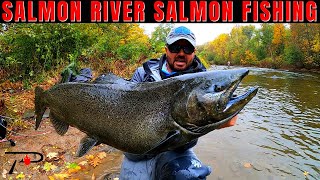 Salmon Fishing New Yorks World Famous Salmon River [upl. by Adil775]