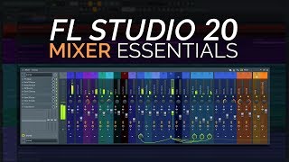 FL Studio Basics  The Mixer [upl. by Cally]