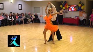 Rumba Dance Performance at Ultimate Ballroom Dance Studio in Memphis [upl. by Lubow608]