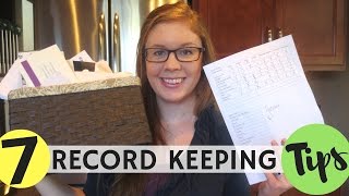 7 Record Keeping Tips for Small Business Owners [upl. by Ellener]