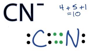 CN Lewis Structure How to Draw the Dot Structure for the CN [upl. by Aramois288]